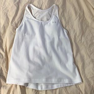 UA athletic tank top white Small